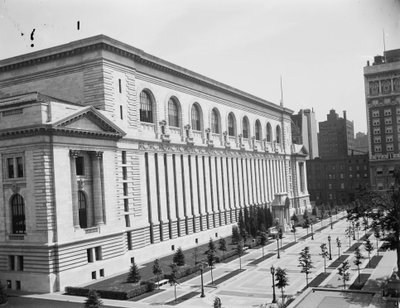 New York Public Library by Detroit Publishing Co.